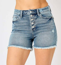 Load image into Gallery viewer, JUDY BLUE BROOKLYN HIGH WAIST SHORTS

