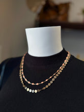 Load image into Gallery viewer, JUST PEACHY DOUBLE  LAYERED NECKLACE
