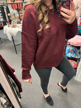 Load image into Gallery viewer, MAROON SWEATER
