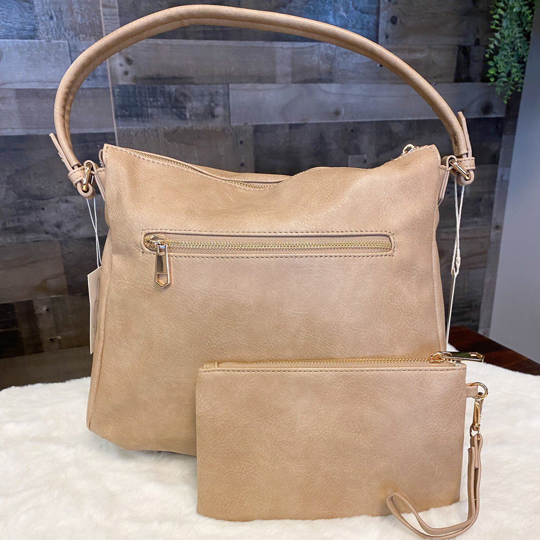 MARSHA TOTE BAG WITH WRISTLET