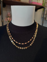 Load image into Gallery viewer, JUST PEACHY DOUBLE  LAYERED NECKLACE
