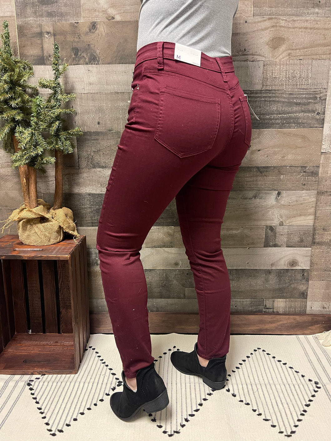 ZENANA HOLLY HIGH RISE SKINNY