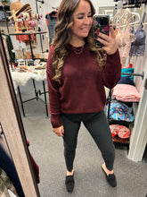 Load image into Gallery viewer, MAROON SWEATER
