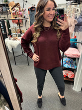 Load image into Gallery viewer, MAROON SWEATER
