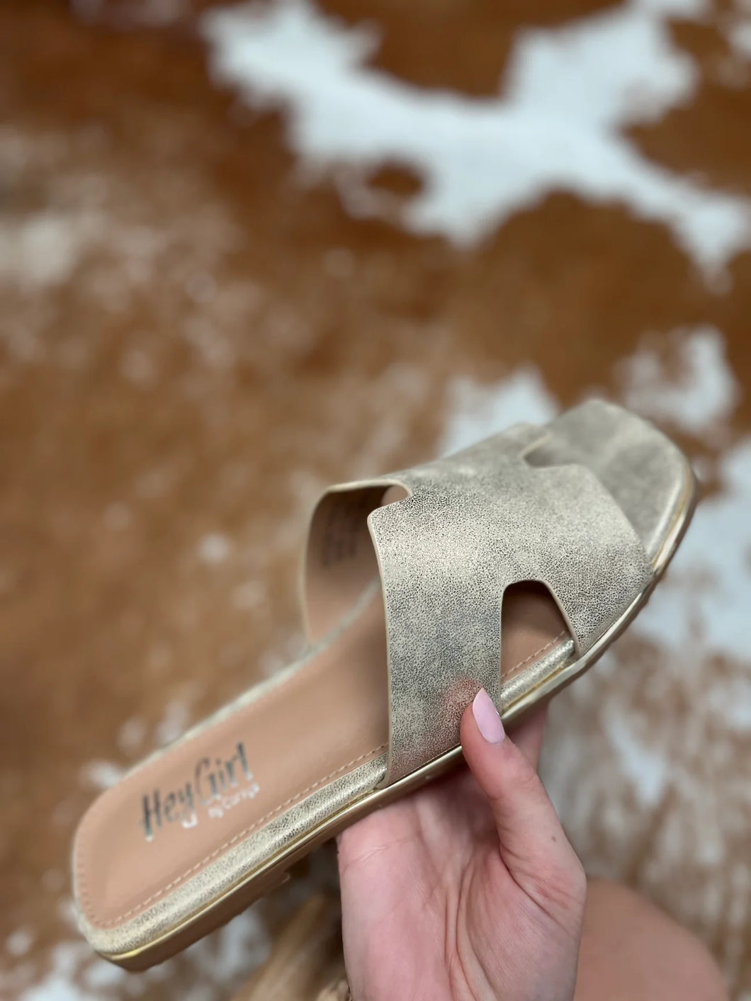 CORKYS PICTURE PERFECT GOLD SANDALS