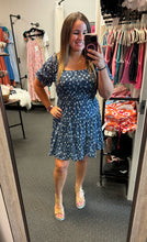 Load image into Gallery viewer, AMELIA NAVY TIERED DRESS
