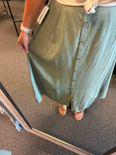 Load image into Gallery viewer, OLIVE MAXI SKIRT
