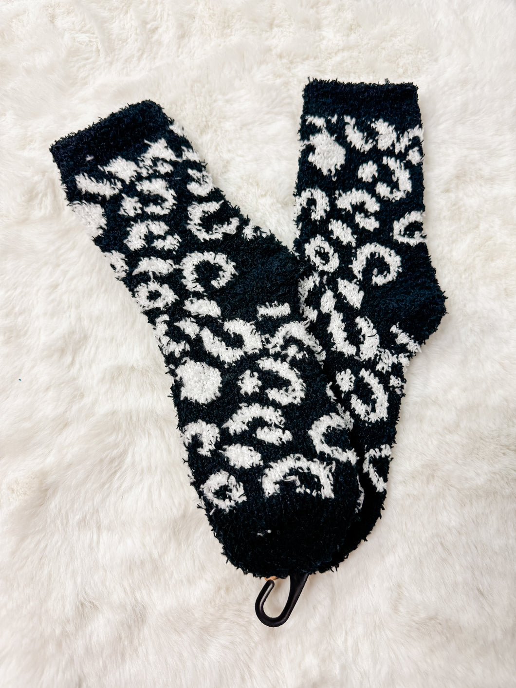 LEOPARD FUZZY SOCKS