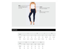 Load image into Gallery viewer, YMI MID RISE HYPER STRETCH CHARCOAL SKINNY PANTS
