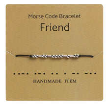 Load image into Gallery viewer, MORSE CODE BRACELET
