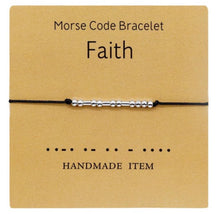 Load image into Gallery viewer, MORSE CODE BRACELET
