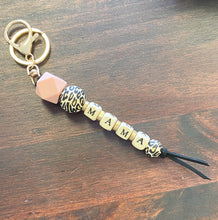 Load image into Gallery viewer, MAMA LEOPARD KEYCHAIN
