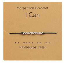 Load image into Gallery viewer, MORSE CODE BRACELET
