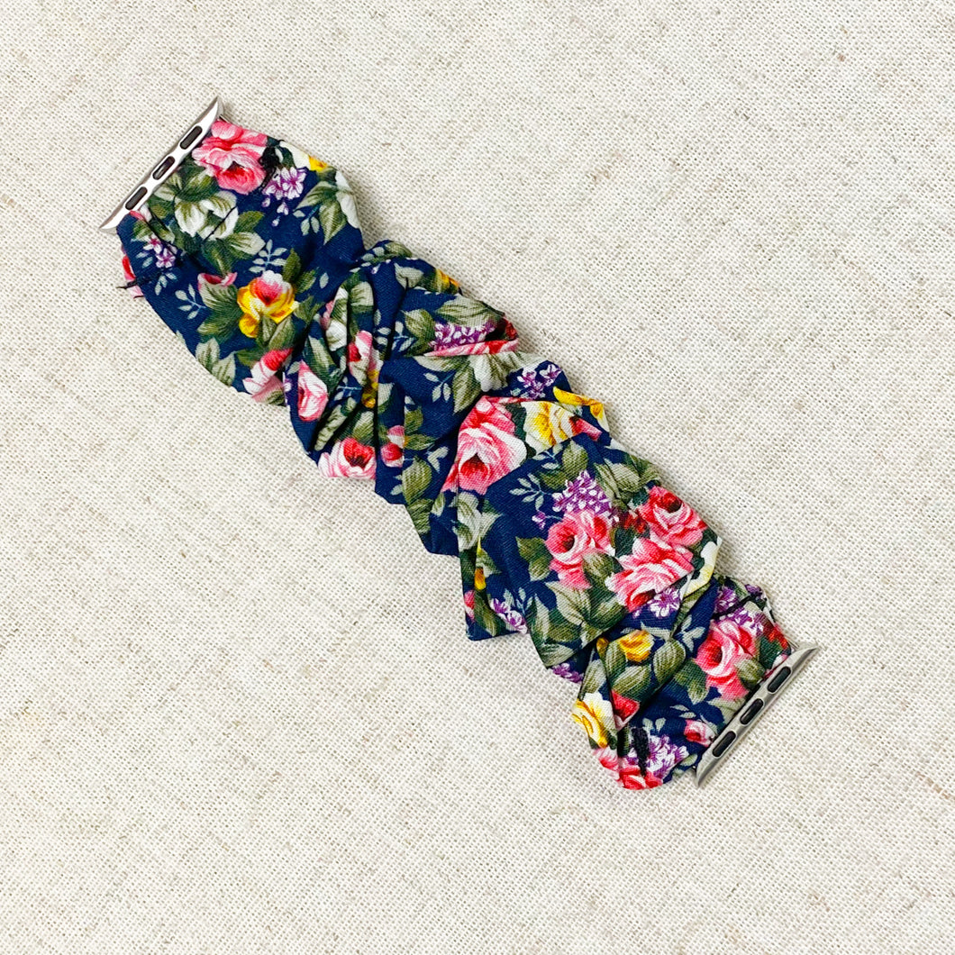 SCRUNCHIE  FABRIC WATCH BAND